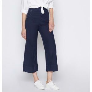 NWT Joie Cropped Navy Pants